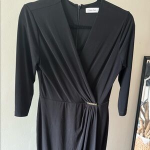 Calvin Klein wrap dress
